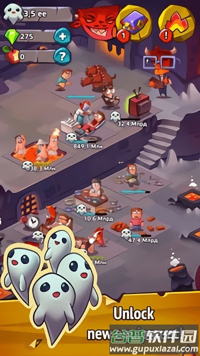 邪恶点击者游戏截图2