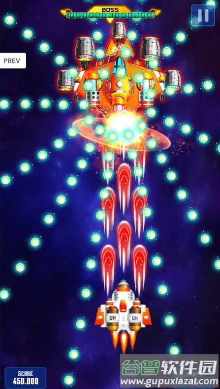 银河攻击太空射击手游截图1