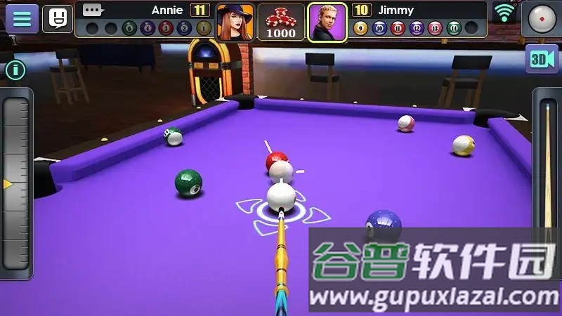 3d台球模拟器游戏截图3