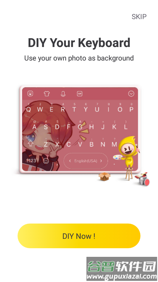 免费表情输入法(Facemoji Keyboard)截图2