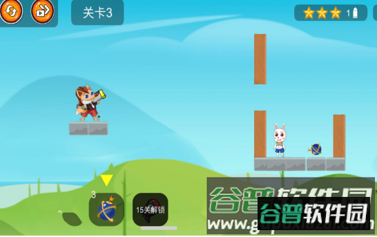 炮轰小兔子安卓版截图4