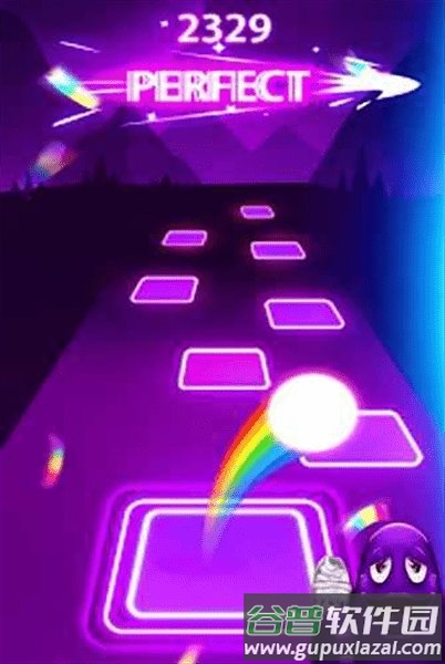 鬼脸摇动音乐节拍游戏(grimas tiles hop music 3d)截图1