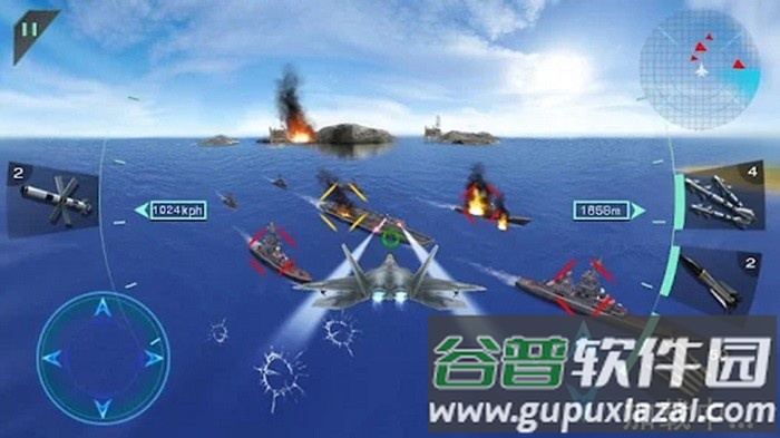 飞行战斗机模拟游戏截图1