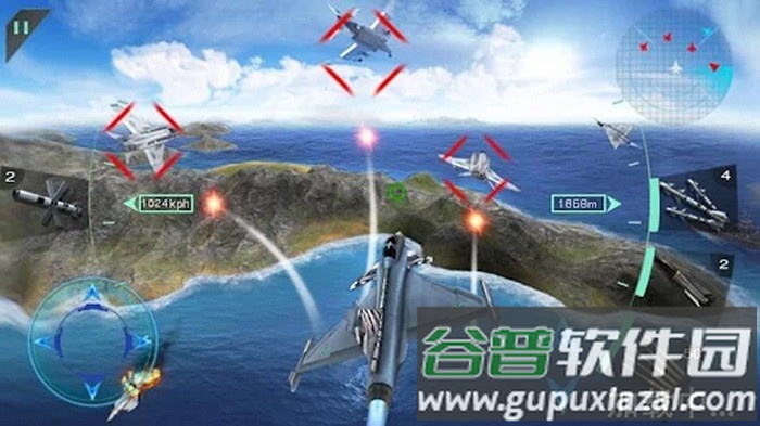 飞行战斗机模拟游戏截图4