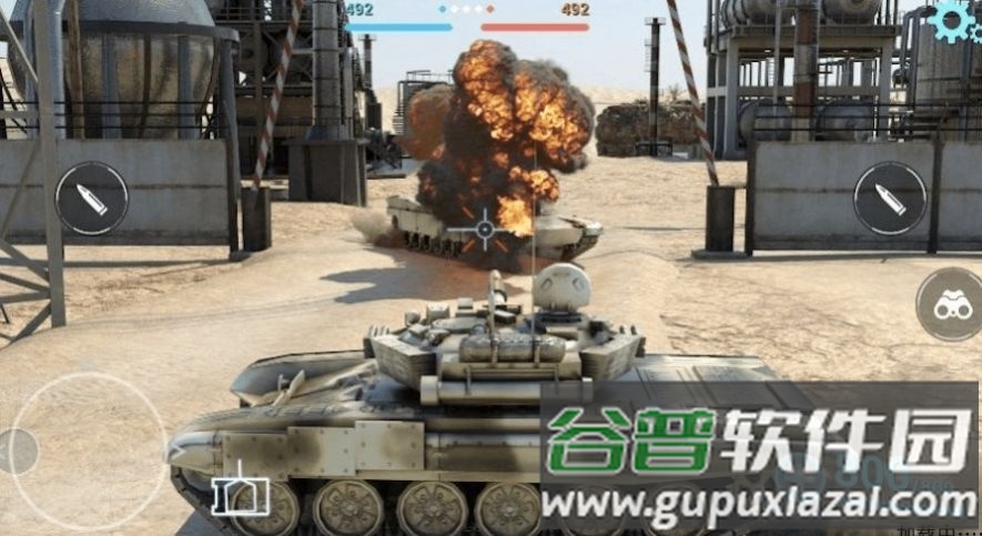 坦克冲突战场游戏截图3