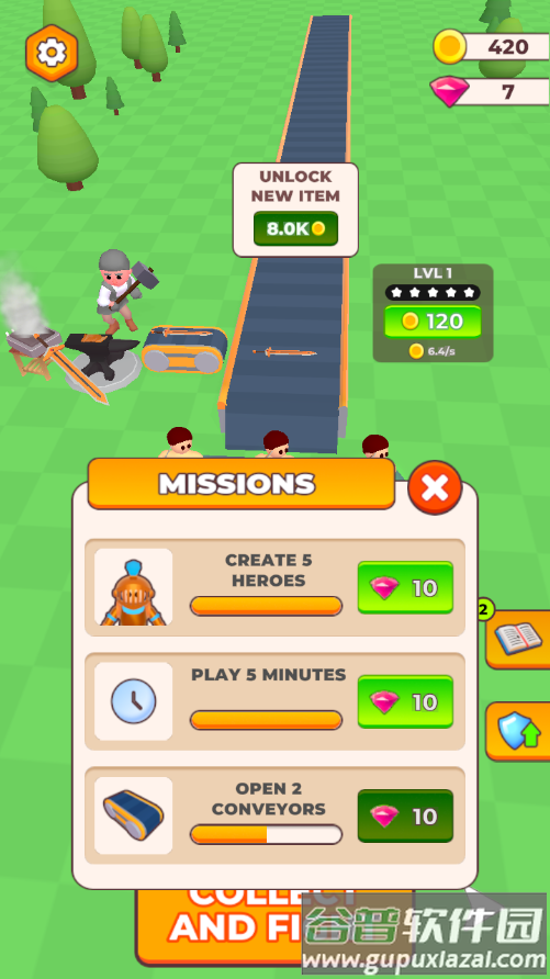 超级英雄防卫官方版(Superhero Defense)截图1