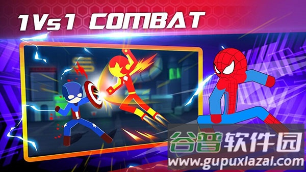 超级火柴人英雄战斗下载(SuperStickmanHeroes)截图3