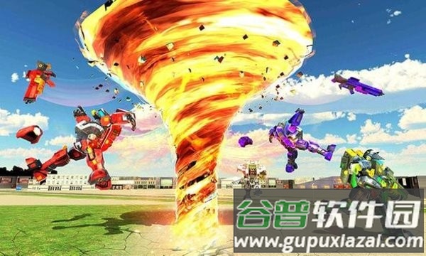 龙卷风机器人游戏截图1