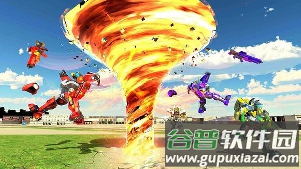 龙卷风机器人游戏截图4
