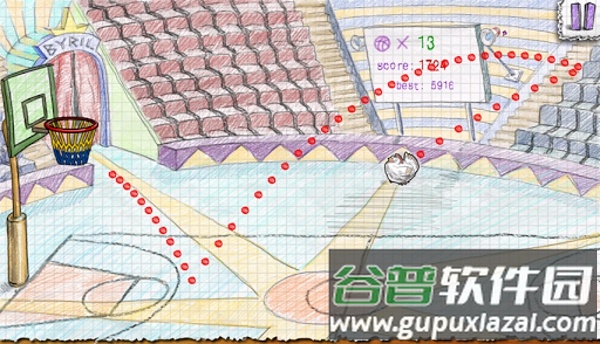 涂鸦篮球2官方版(Doodle Basketball 2)截图2