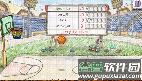 涂鸦篮球2官方版(Doodle Basketball 2)截图3