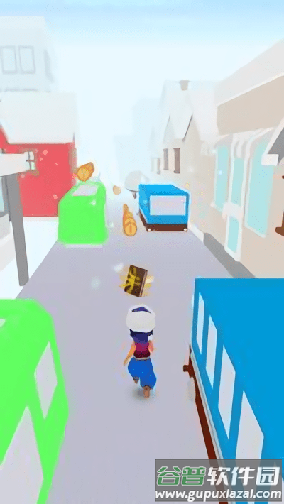 雪赛跑者游戏(snow runner)截图1