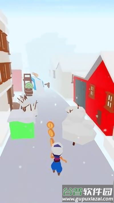 雪赛跑者游戏(snow runner)截图2