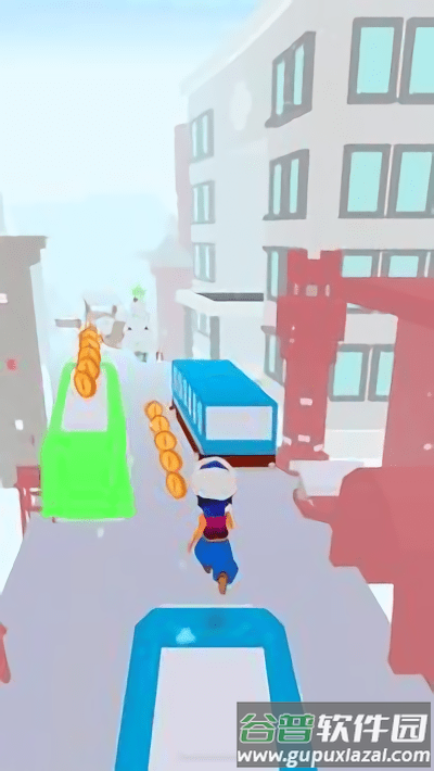 雪赛跑者游戏(snow runner)截图3