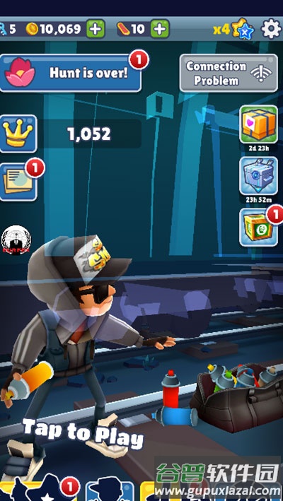 地铁跑酷EURFEXMODS菜单版截图4