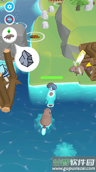 海狸建造者游戏(Beaver Builder)截图1