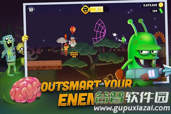 僵尸榨汁机国际服(Zombie Catchers)截图2