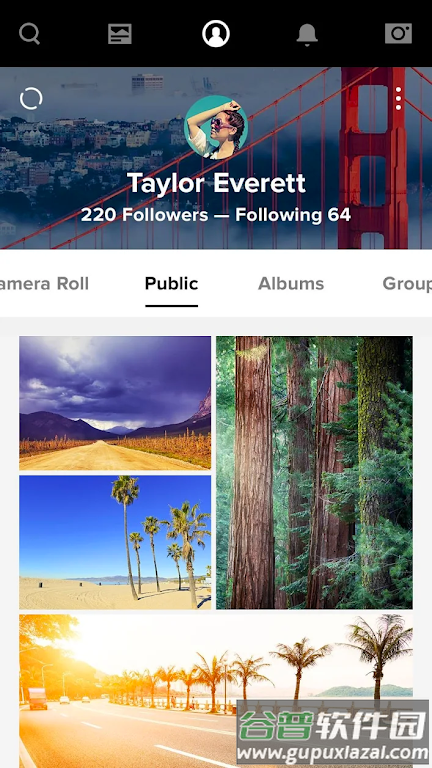 Flickr摄影平台截图2