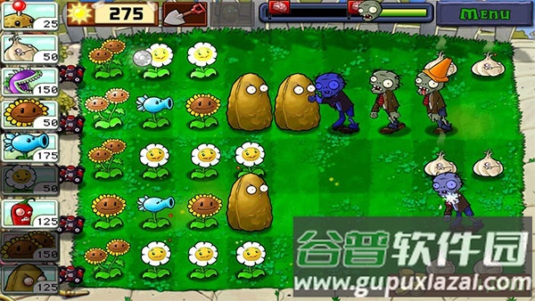 植物大战僵尸e版支线手机版(植物大战僵尸e版支线0阳光无冷却)截图3