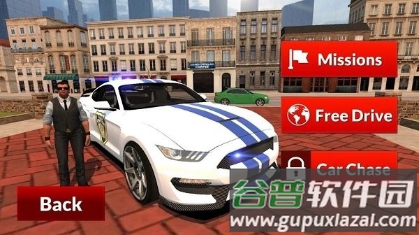 野马警车驾驶手游截图4