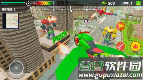 霸天虎飞行太保手机版截图1