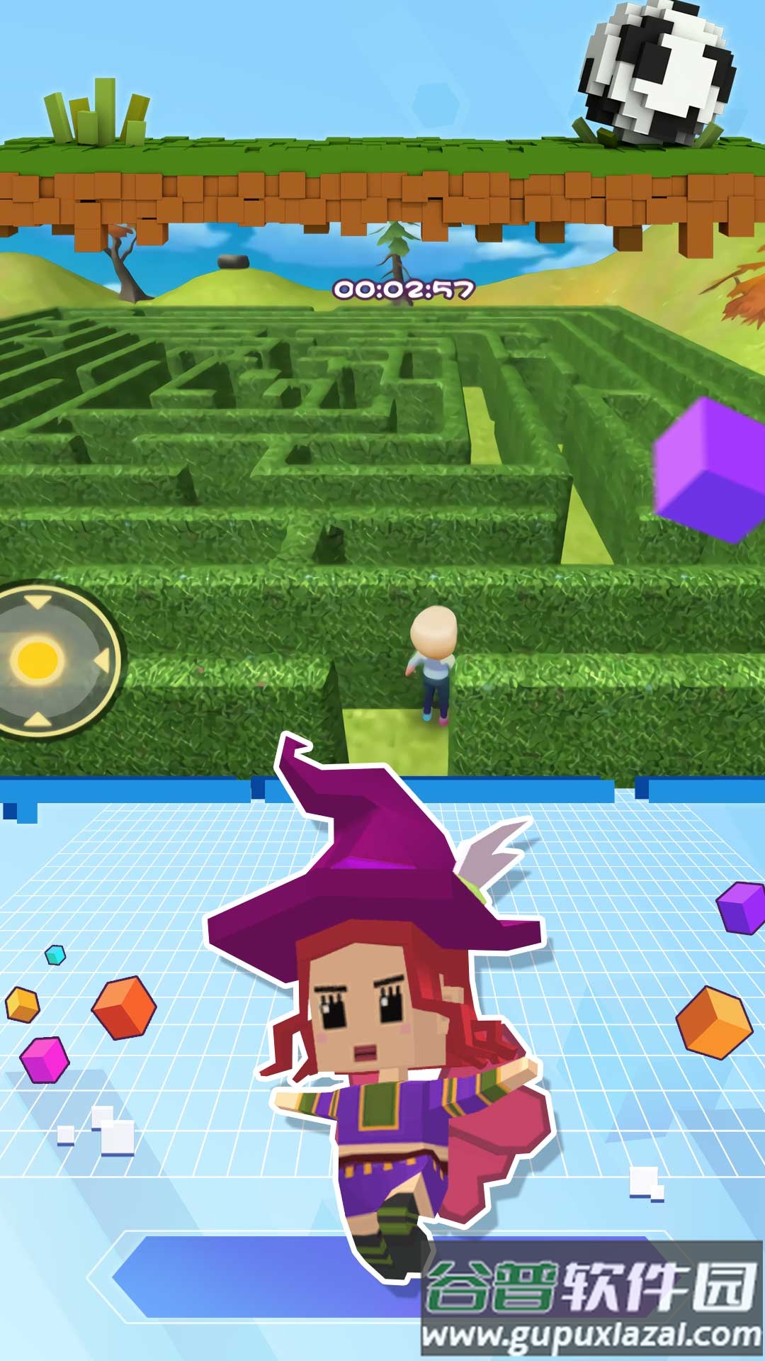 像素迷宫挑战游戏