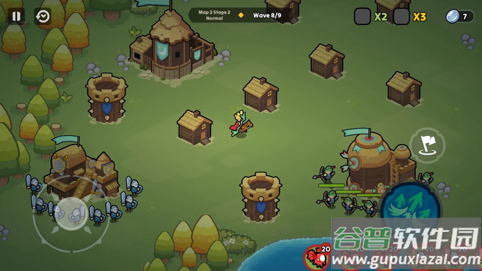 夜幕王国边境塔防中文版截图2