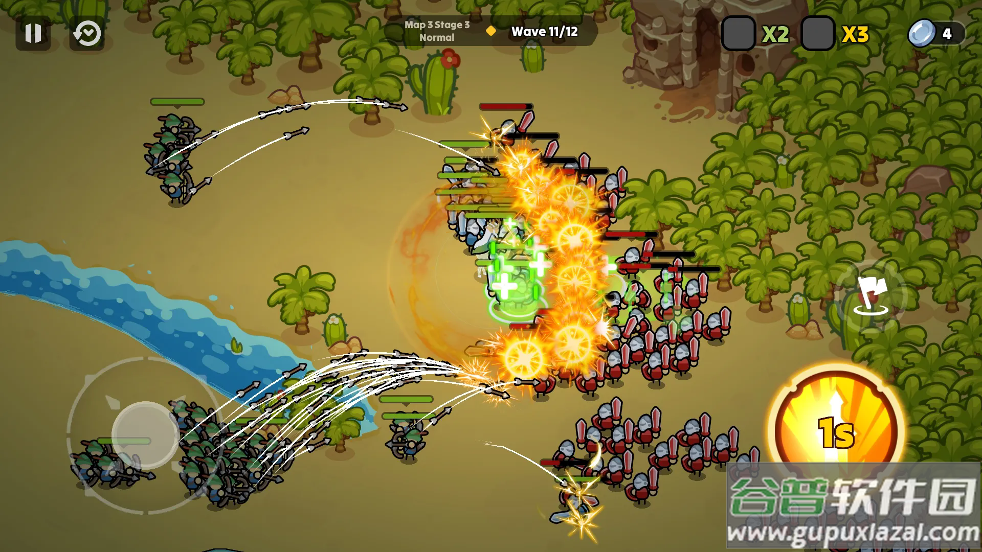 夜幕王国边境塔防中文版截图3