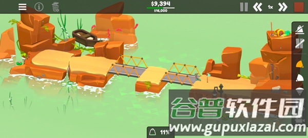 保利桥3手游(Poly Bridge 3)截图4