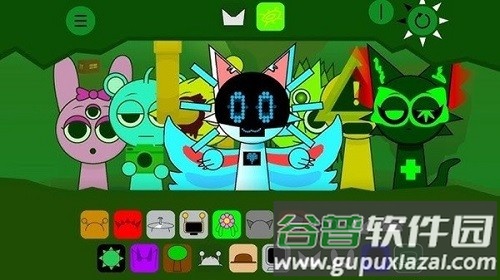 节奏盒子Sprunki绿核手机最新版本截图4
