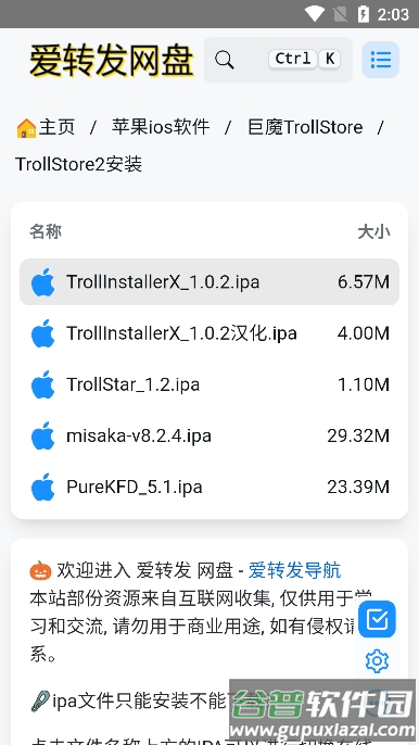 巨魔商店2在线安装(trollstore2)截图3