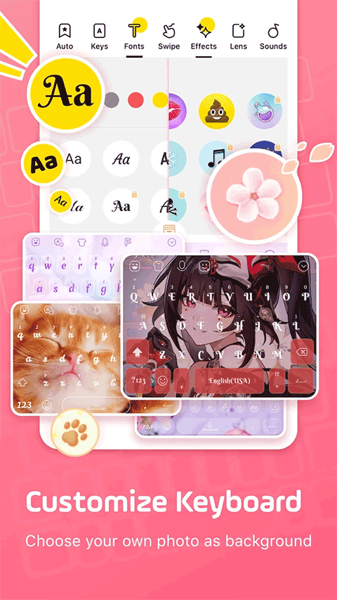 Facemoji Keyboard截图2