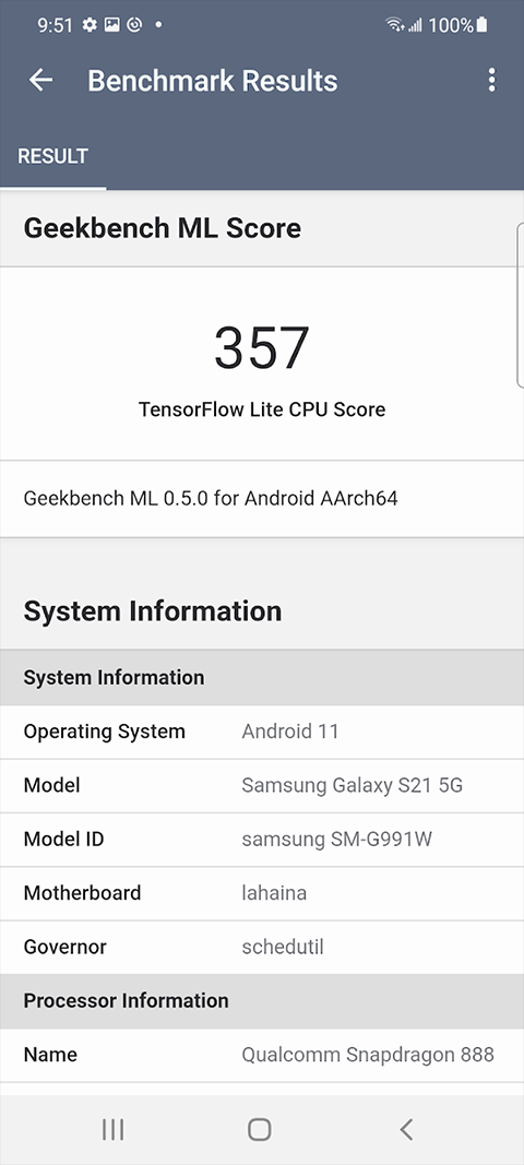 Geekbench ML安卓版截图4