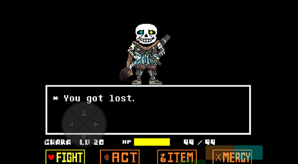 Ink Sans fight手机版截图2