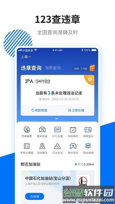 123查违章查询截图1