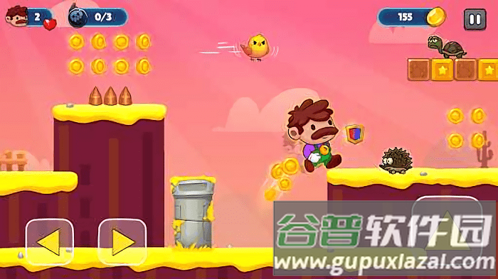 超级兄弟冒险旅程游戏(Super-Bro-Go-Adventure-Run-Latest)截图3