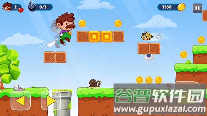 超级兄弟冒险旅程游戏(Super-Bro-Go-Adventure-Run-Latest)截图4