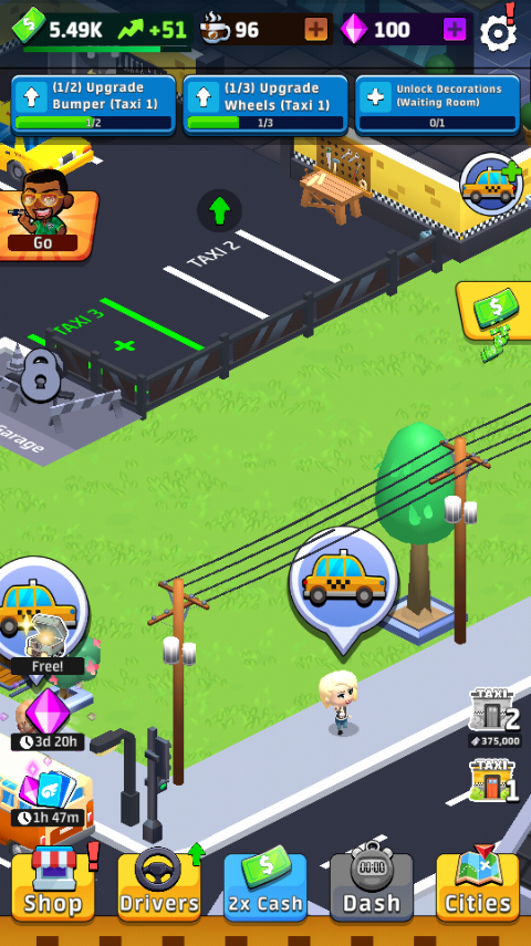 空闲出租车大亨手游最新版截图1