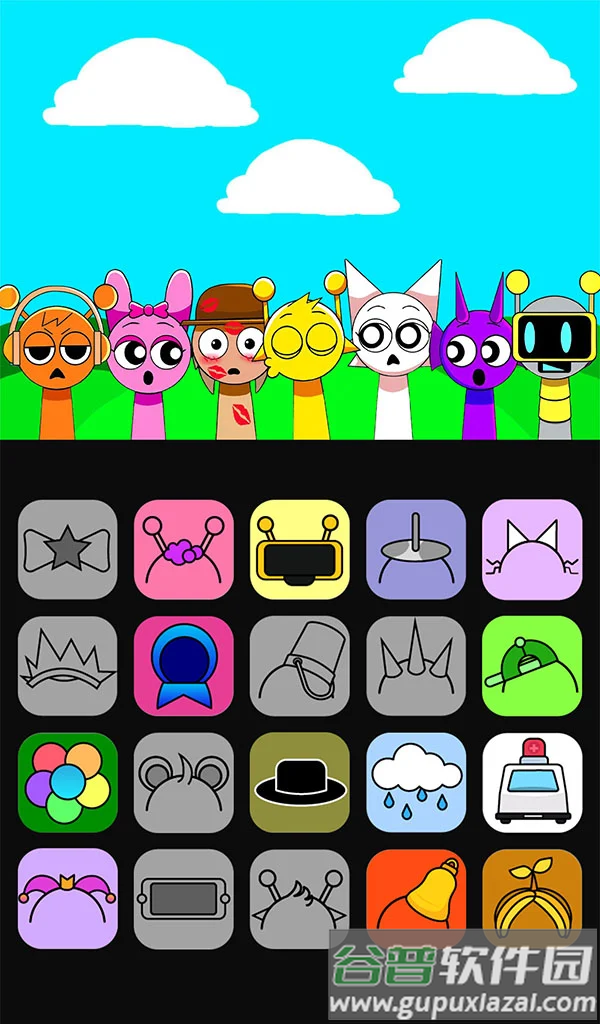 节奏盒子sprunki怪物工作室游戏官方版(Monster Studio: Music Beats)截图4