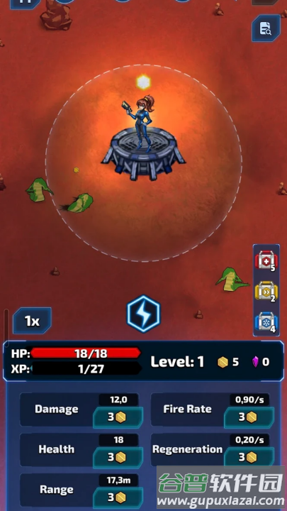 太空防线放置塔防战游戏(太空防线：放置塔防战安装器)截图4