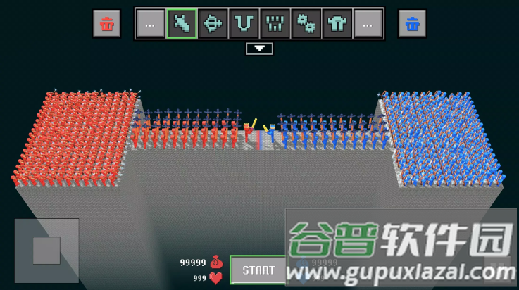 布娃娃战争模拟器游戏截图1