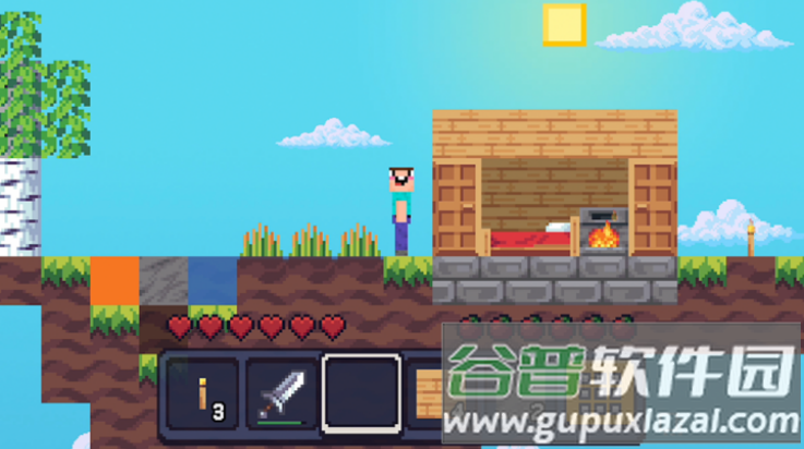 我的世界2d天空之岛游戏截图4