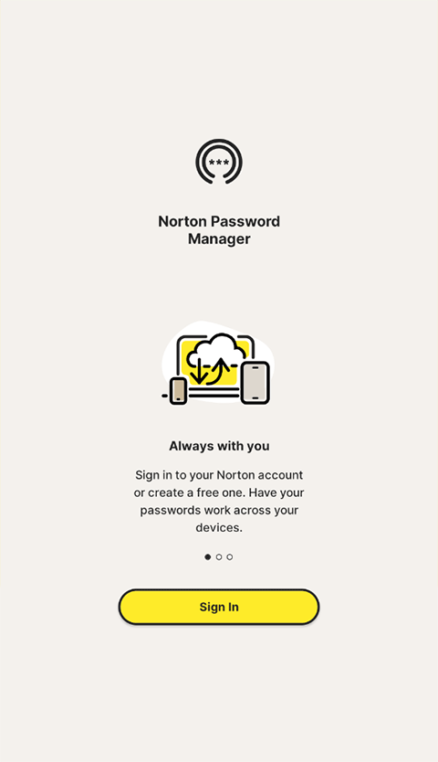 诺顿密码管理器app截图2