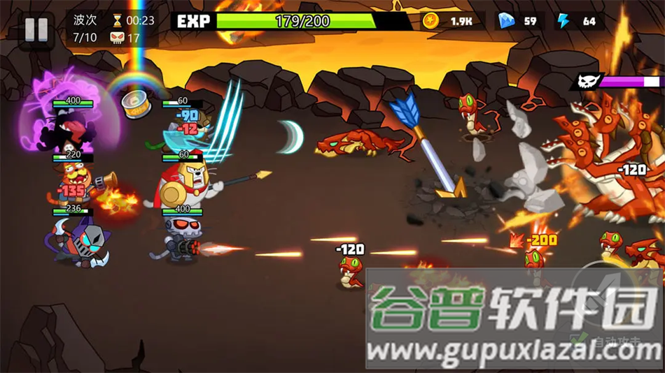 猫咪勇士冒险手游下载截图1