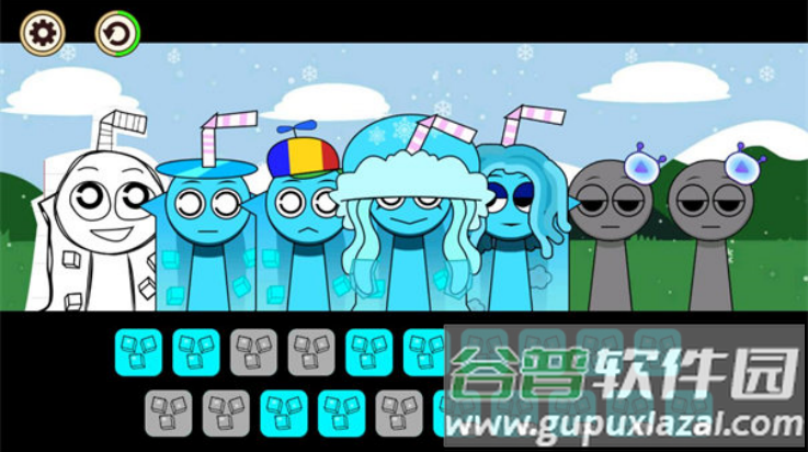 节奏盒子冰块妹妹游戏截图2