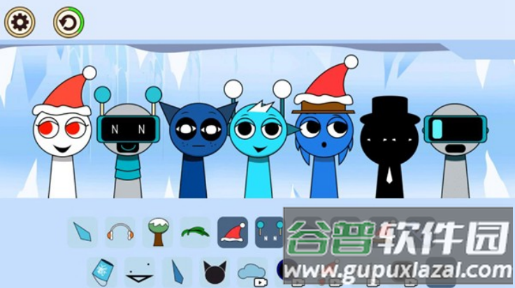 节奏盒子冰块妹妹游戏截图3