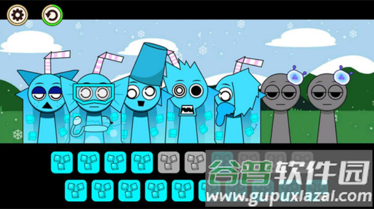 节奏盒子冰块妹妹游戏截图4