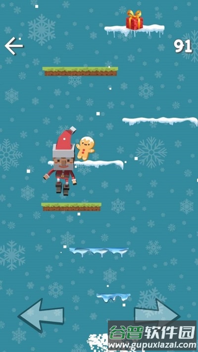 像素圣诞老人跳高高官方版截图2