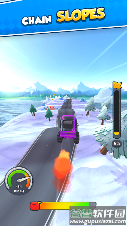斜坡司机游戏(Slope Driver)截图2