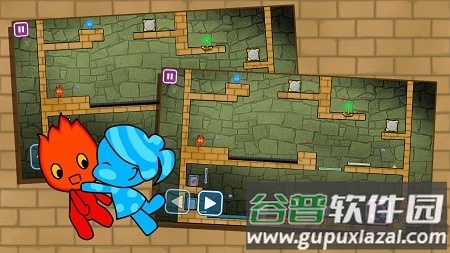 红蓝迷宫大冒险游戏截图3